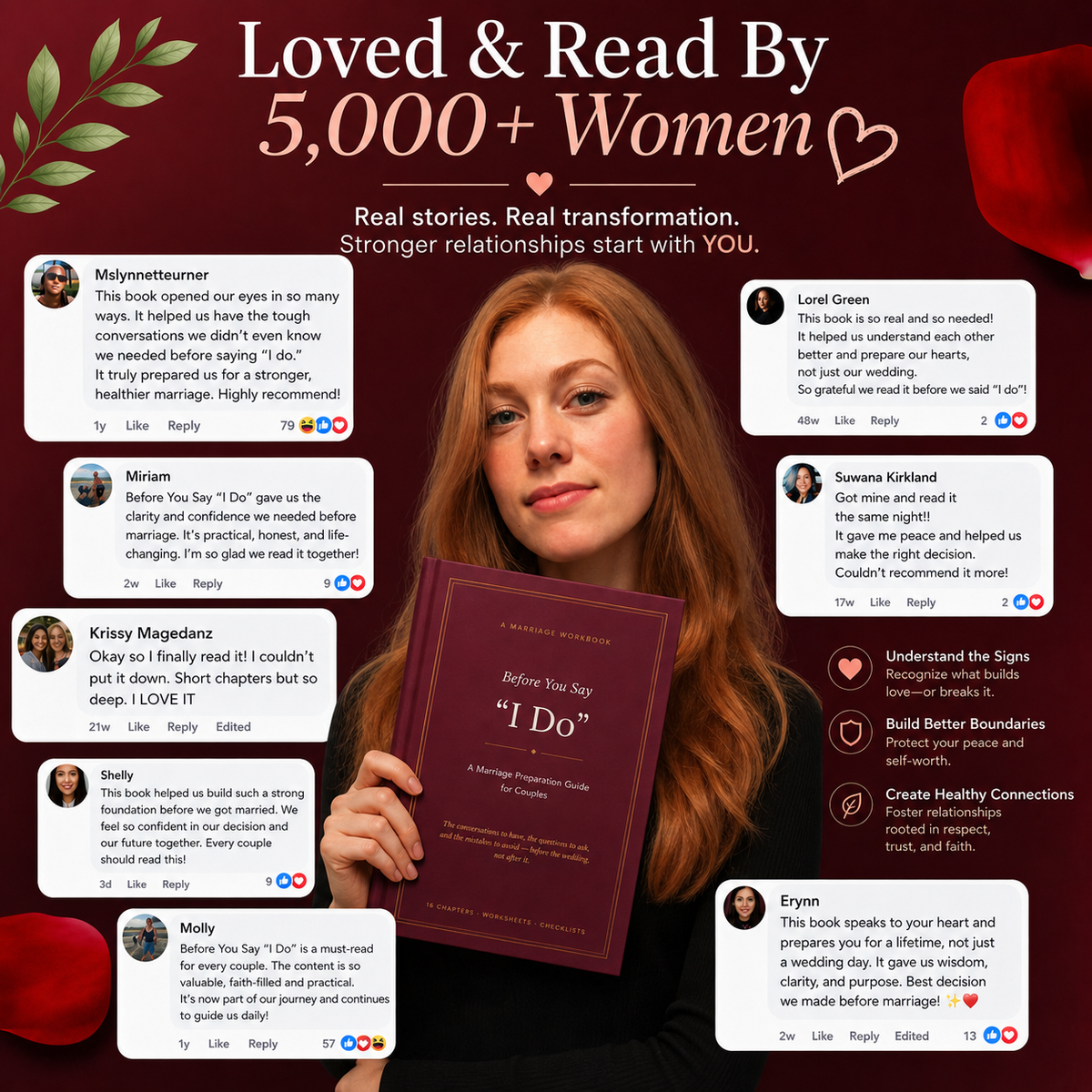 Loved and read by 5,000+ women — reader comments about Before You Say I Do