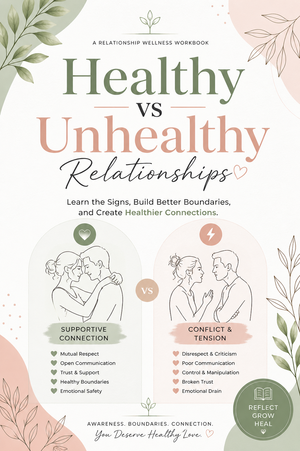 Healthy vs. Unhealthy Relationships — A Christian Woman's Guide