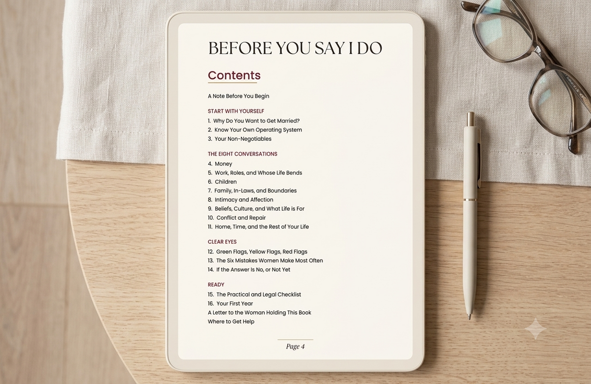 Before You Say I Do — Christian Pre-Marriage Workbook